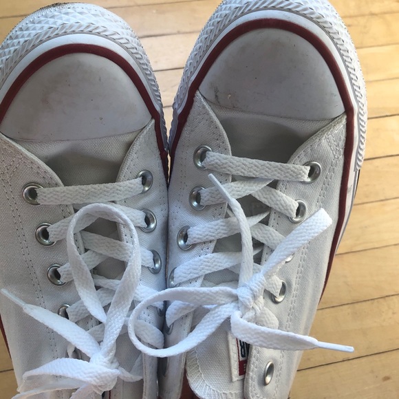 Converse low top white canvas all star - Picture 2 of 3